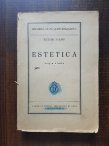Tudor Vianu - Estetica