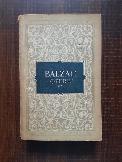 Honore de Balzac - Opere volumul 2