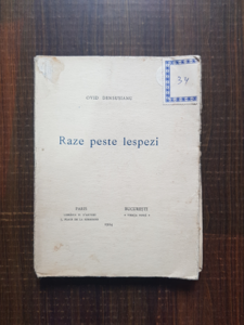 Ovid Densusianu - Raze peste lespezi