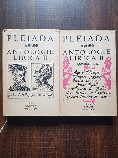 Alexandru Rally – Pleiada. Antologie lirica II 2 volume