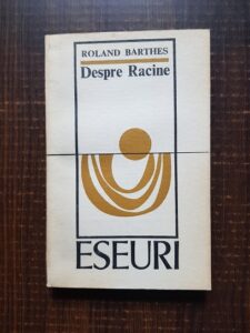 Roland Barthes - Despre Racine