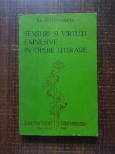Gheorghe Burcescu - Sensuri si virtuti expresive in opere literare