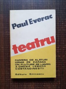 Paul Everac - Teatru
