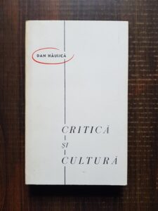 Dan Haulica - Critica si cultura