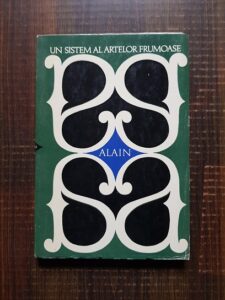 Alain - Un sistem al artelor frumoase
