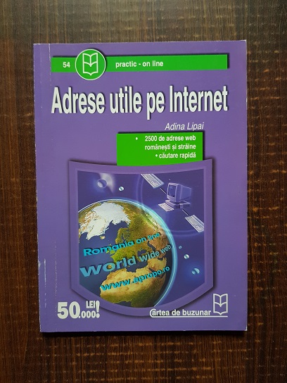 Adina Lipai - Adrese utile pe internet