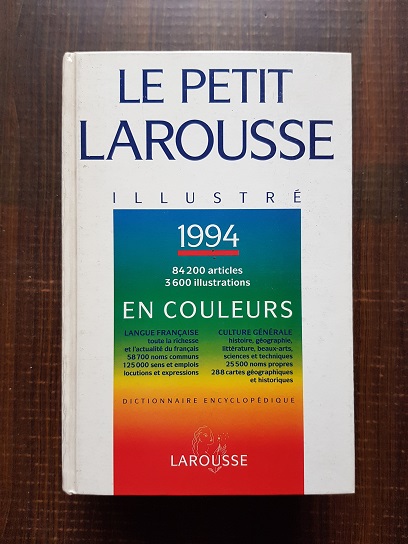 Le Petit Larousse illustre 1994 (84200 articles, 3600 illustrations en couleurs)