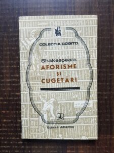 William Shakespeare - Aforisme si cugetari