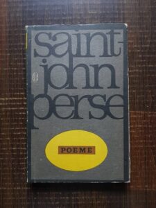 Saint-John Perse - Poeme