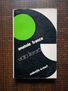 Anatole France - Viata literara