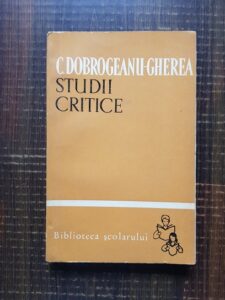 C. Dobrogeanu Gherea - Studii critice