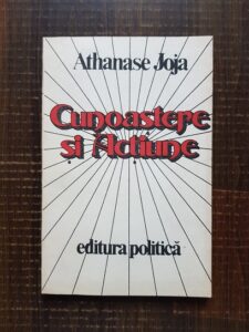 Athanase Joja - Cunoastere si actiune