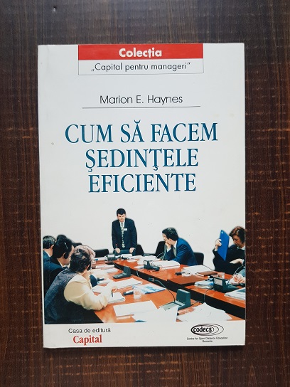 Marion Haynes - Cum sa facem sedintele eficiente
