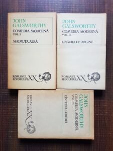 John Galsworthy - Comedia moderna. Maimuta alba / Lingura de argint / Cantecul lebedei 3 volume