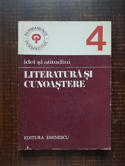 Mihai Nadin - Literatura si cunoastere