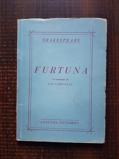 William Shakespeare - Furtuna (editie veche)