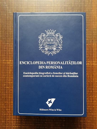 Ralph Hubner – Enciclopedia personalitatilor din Romania (2012, editia a VII-a)