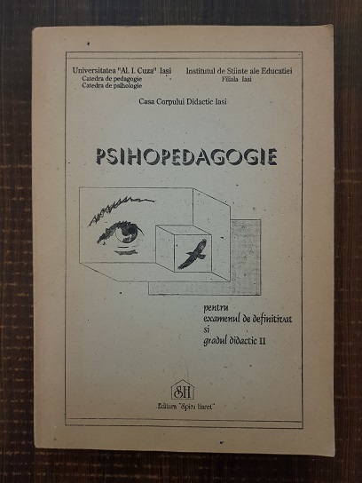 Andrei Cosmovici, Teodor Cozma – Psihopedagogie pentru examenul de definitivat si gradul didactic II (1995)