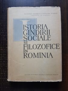 C. I. Gulian - Istoria gandirii sociale si filozofice in Romania