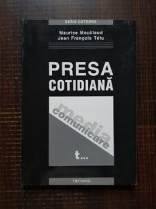 Maurice Mouillaud - Presa cotidiana