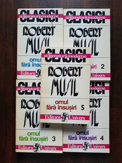 Robert Musil – Omul fara insusiri 5 volume