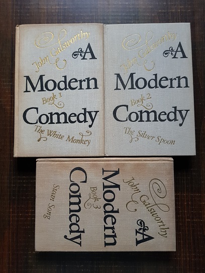 John Galsworthy - A modern comedy 3 volume