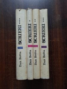 Dan Botta - Scrieri 4 volume