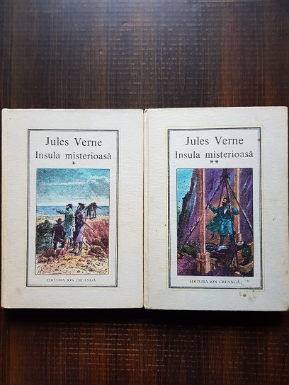 Jules Verne – Insula misterioasa 2 volume (1979)