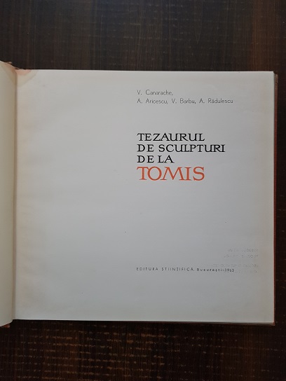 Vasile Canarache - Tezaurul de sculpturi de la Tomis - imagine 2