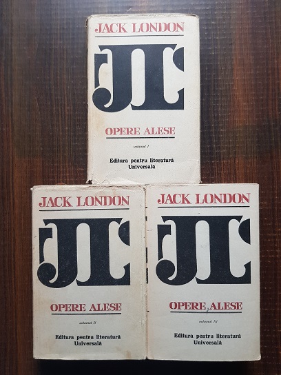 Jack London – Opere alese 3 volume (1966, editie cartonata)