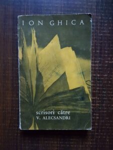 Ion Ghica - Scrisori catre Vasile Alecsandri