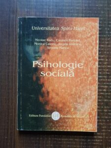 Nicolae Radu, Carmen Furtuna - Psihologie sociala