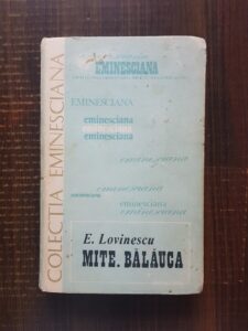 Eugen Lovinescu - Mite. Balauca