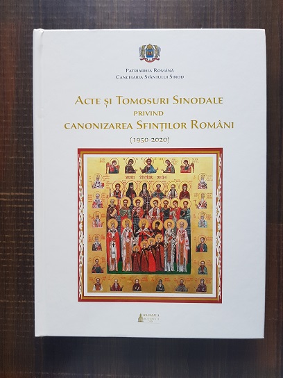Acte si tomosuri sinodale privind canonizarea sfintilor romani (1950-2020)