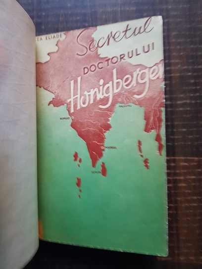 Mircea Eliade - Secretul doctorului Honigberger (1940, prima editie) - imagine 2