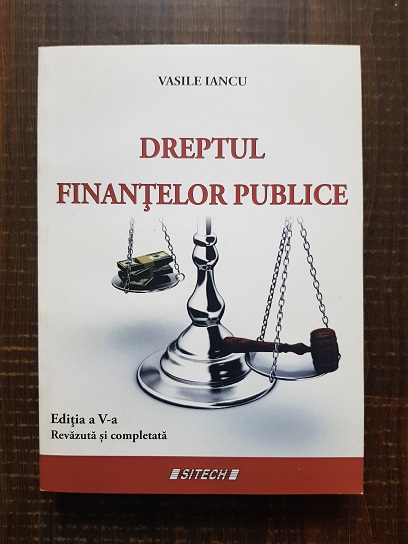 Vasile Iancu - Dreptul finantelor publice