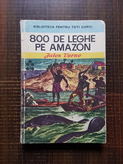 Jules Verne - 800 de leghe pe Amazon