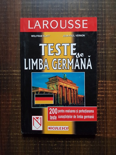 Wolfram Klatt, Jean Paul Vernon - Teste de limba germana