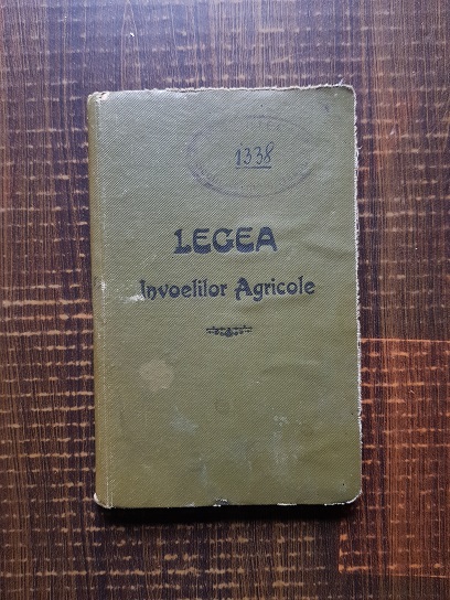 Legea invoielilor agricole lamurita pe intelesul tuturor (1908)