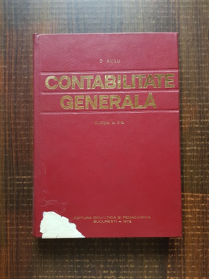 Dumitru Rusu – Contabilitate generala. Editia II