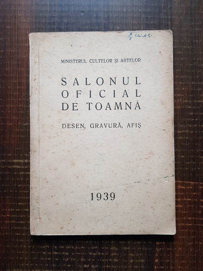 Salonul oficial de toamna 1939. Desen, gravura, afis