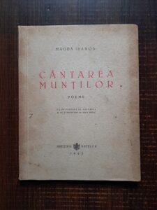 Magda Isanos - Cantarea muntilor (1945, prima editie)