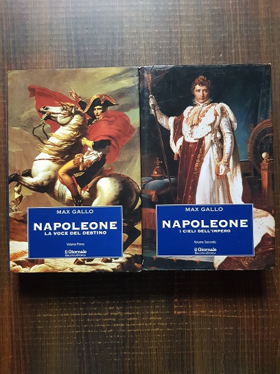 Max Gallo – Napoleon 2 volume (2000, limba italiana)