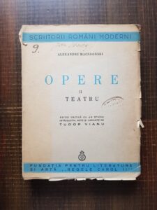 Alexandru Macedonski - Opere. Teatru volumul 2 (1939)