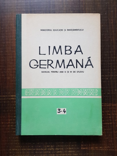 Lidia Georgeta Eremia – Limba Germana. Manual pentru anii III si IV de studiu