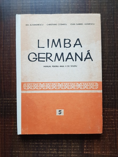 Ida Alexandrescu – Limba Germana. Manual pentru anul V de studiu