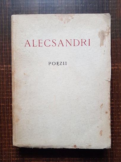 Vasile Alecsandri – Poezii (1940, editie omagiala a Municipiului Bucuresti, cu ilustratii de Demian)