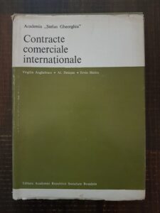Virgiliu Anghelescu - Contracte comerciale internationale