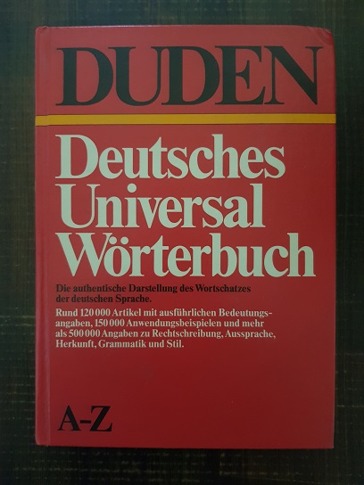 Gunther Drosdowski – Duden Deutsches Universal-wörterbuch A-Z (1983)