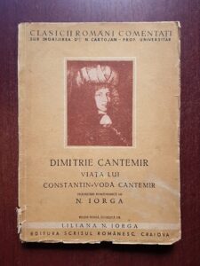 Dimitrie Cantemir - Viata lui Constantin Voda Cantemir (1945)
